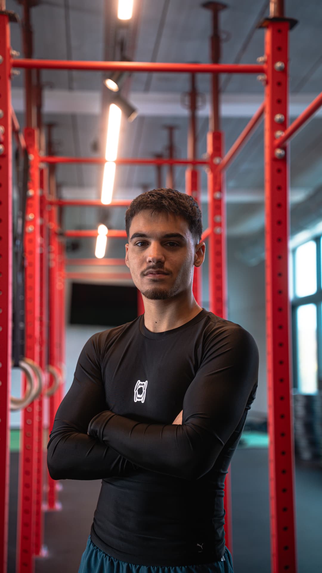 Vincenzo Barba, coach ElevenPerf, dans une salle de préparation physique